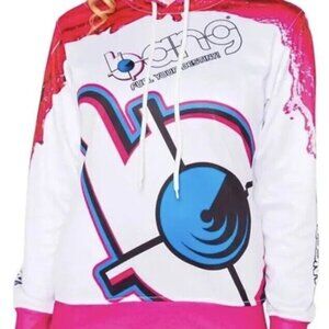 Gymshark Bang‎ Energy Rainbow Unisex Hoodie Long Sleeve Jacket Sz XS